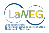 Logo des Landesnetzwerk BürgerEnergieGenossenschaften Rheinland-Pfalz e.V. 